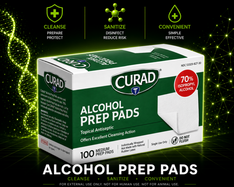 Alcohol Prep Pads 100 Count